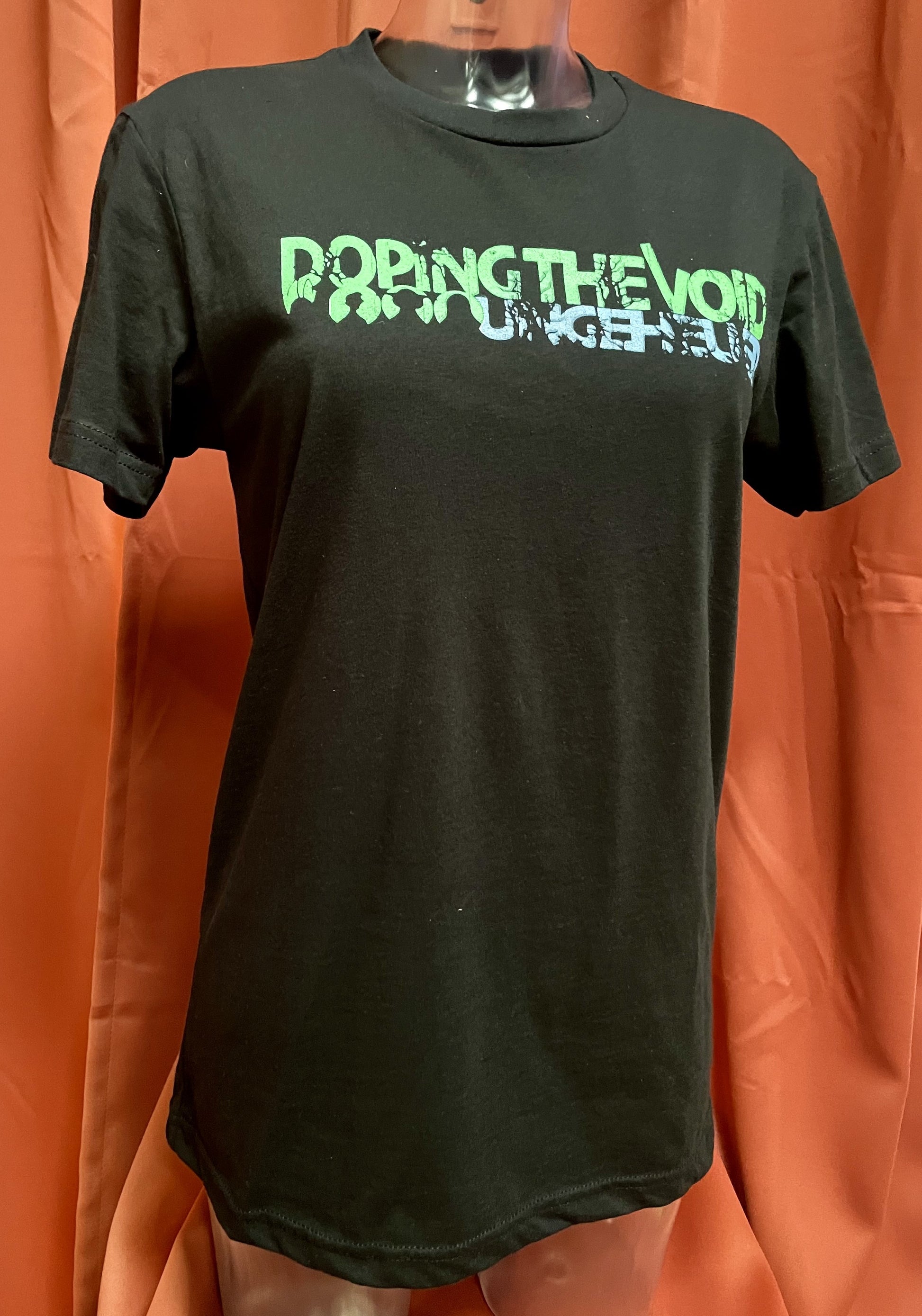 Doping the Void "Ungeheuer" T-Shirt, 2-color print on black
