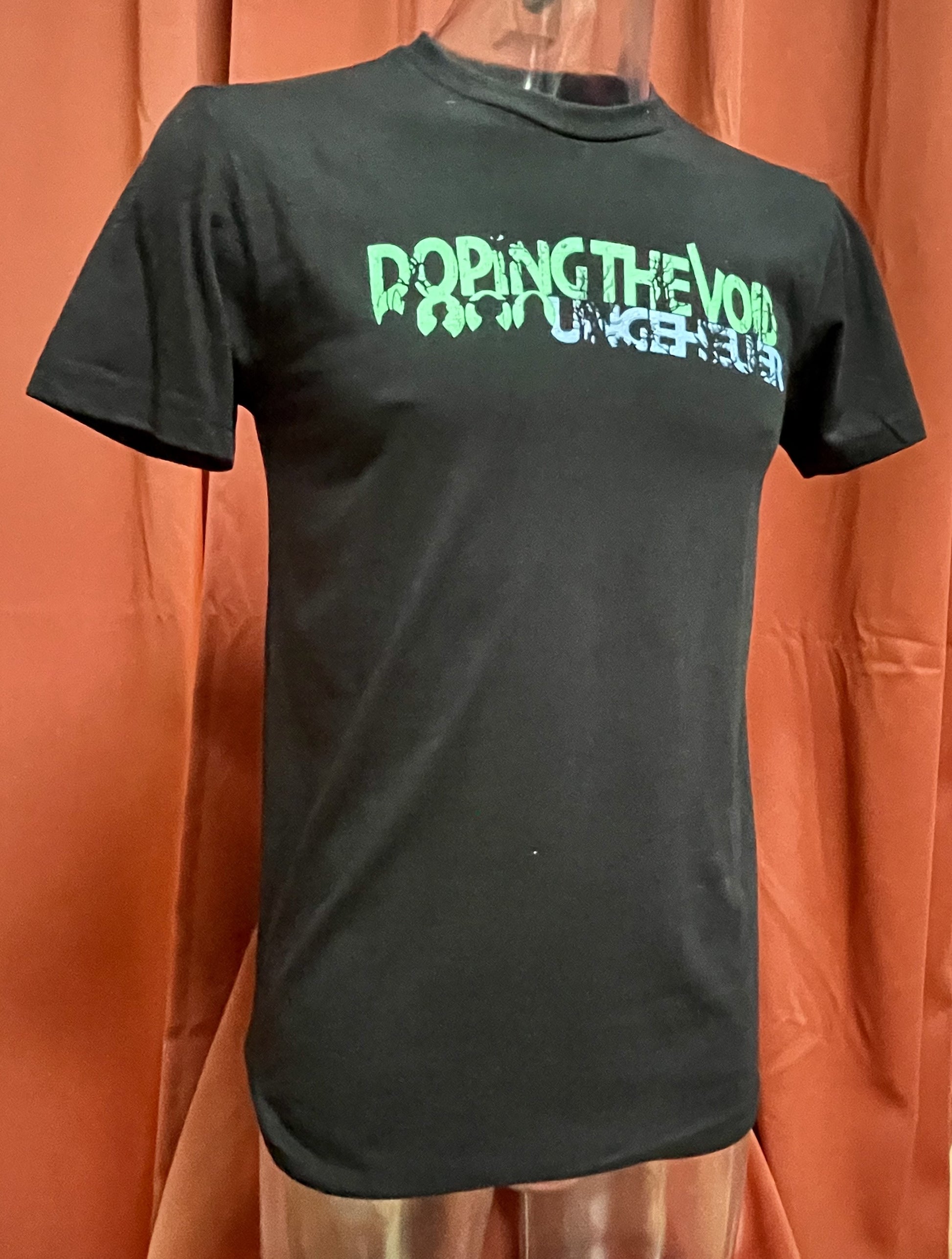 Doping the Void "Ungeheuer" T-Shirt, 2-color print on black