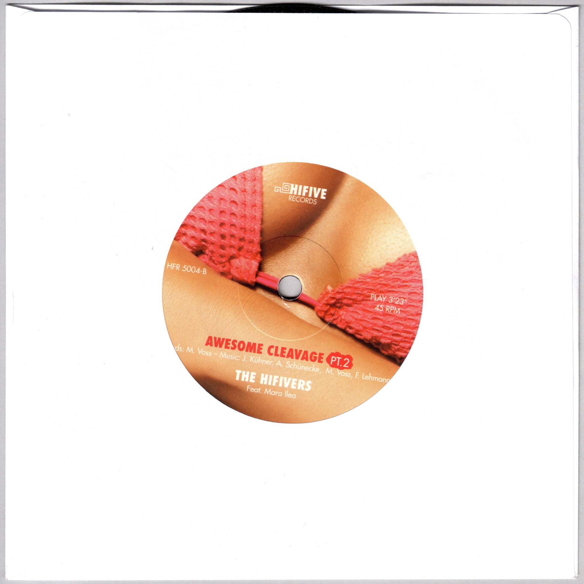 The HIFIvers feat. Mara Ilea - Awesome Cleavage Pt1 / Pt2, 7" 45rpm single