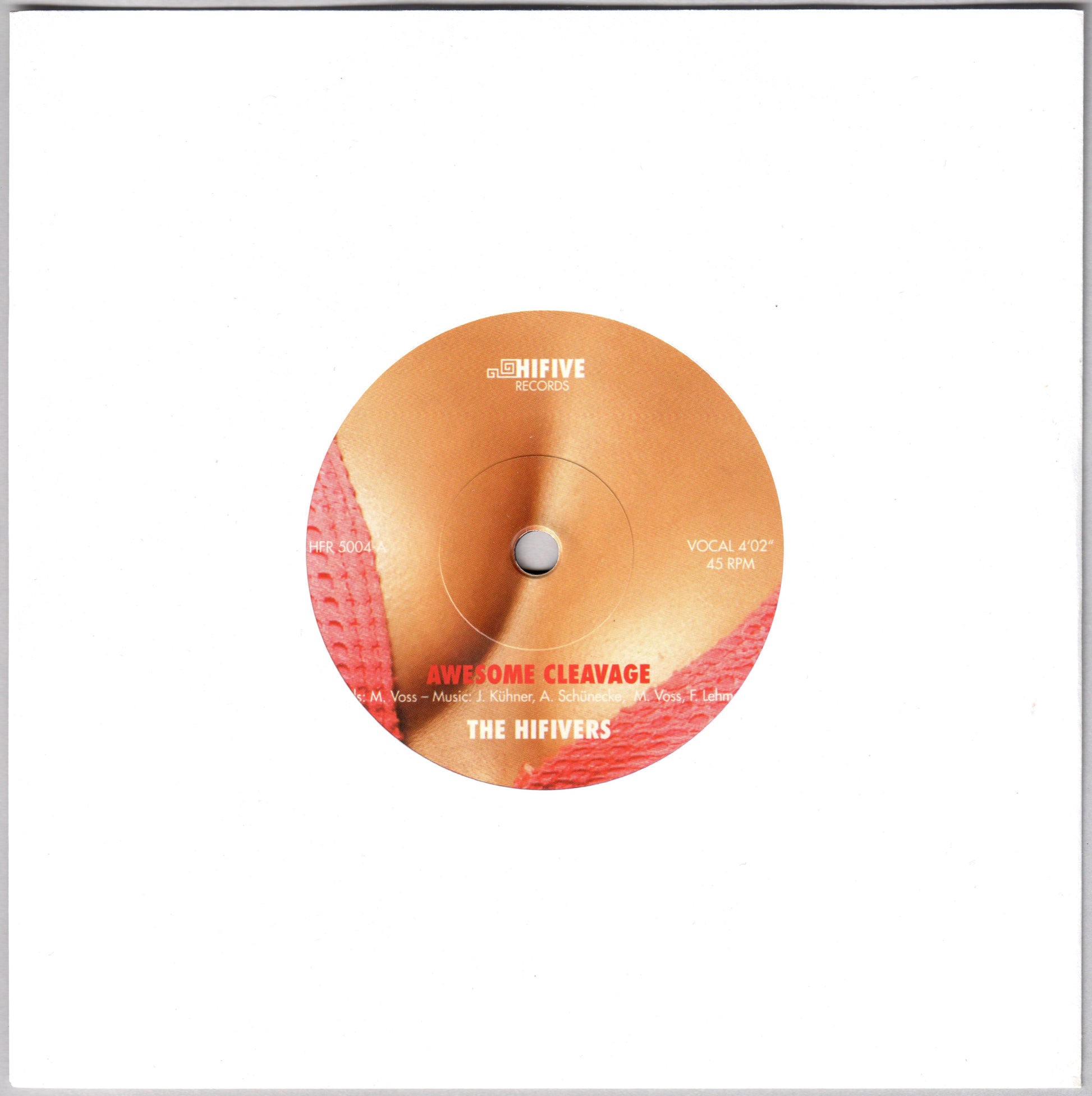 The HIFIvers feat. Mara Ilea - Awesome Cleavage Pt1 / Pt2, 7" 45rpm single