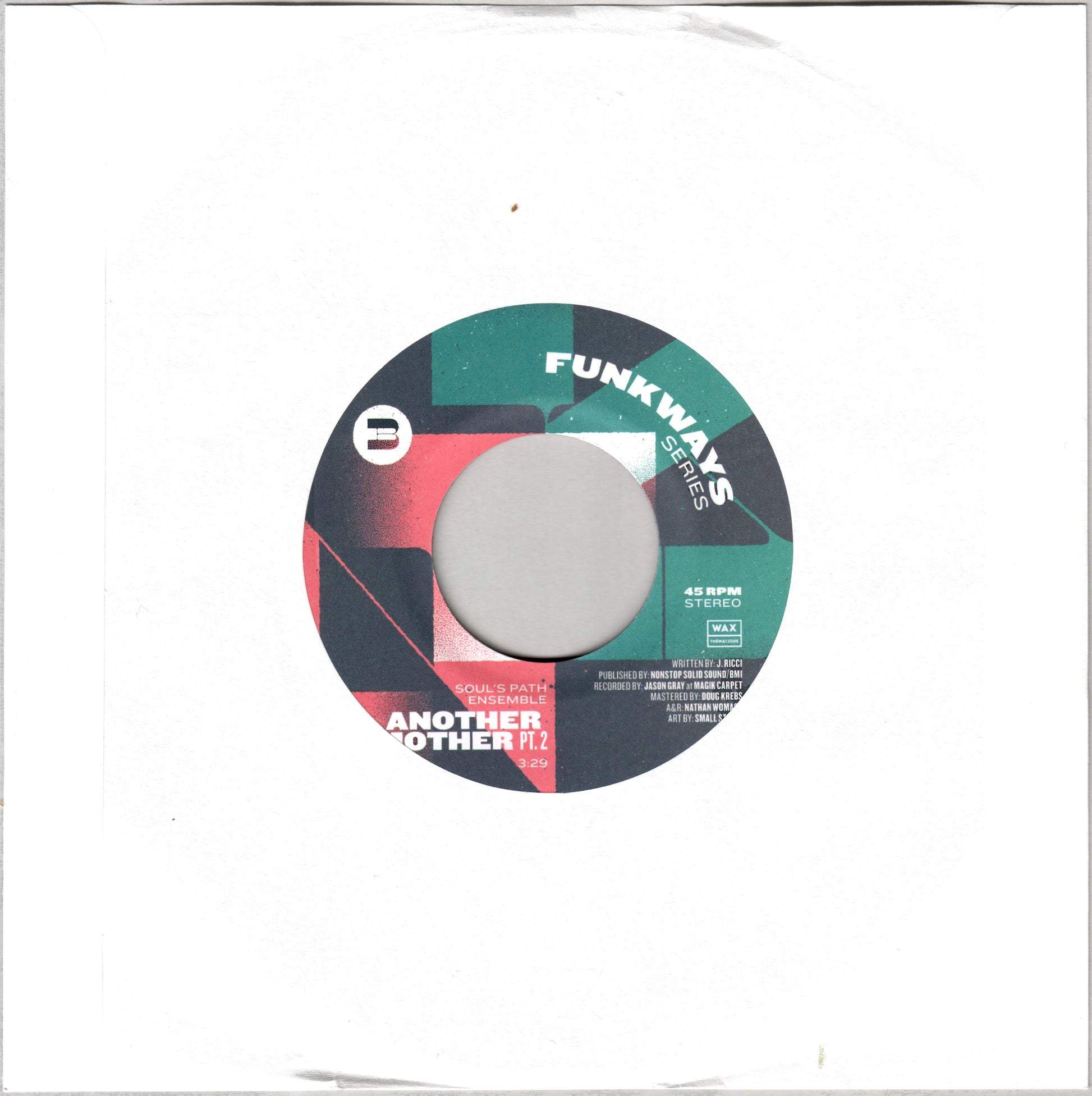 Soul's Path Ensemble - Another Mother, 7" 45rpm single